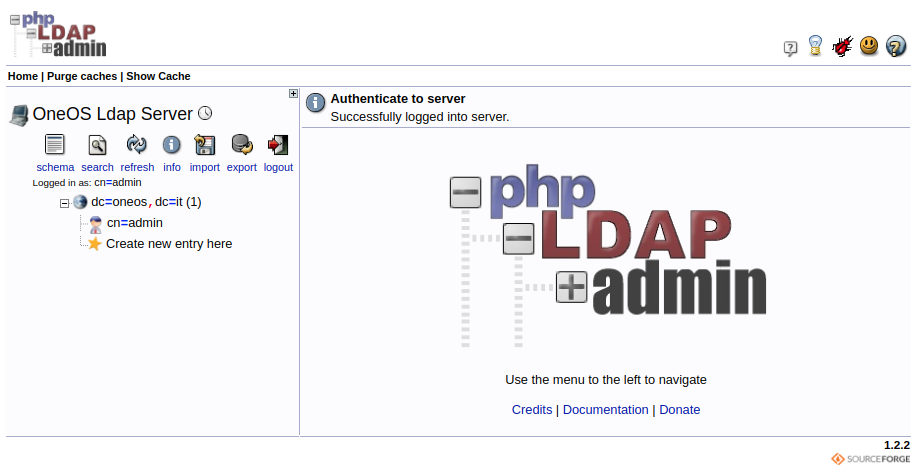 phpLdapAdmin Home Page